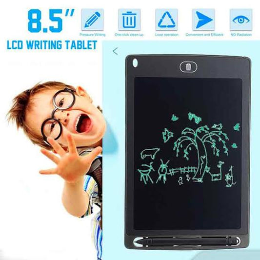 LCD Writing Tablet 8.5 Inch – Multicolor Screen, Eye Protection, Portable E-Note Pad for Kids, Students, Home & Office Use