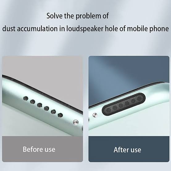 Mobile Phone dust proof adhesive net stickers mesh anti dust universal protector